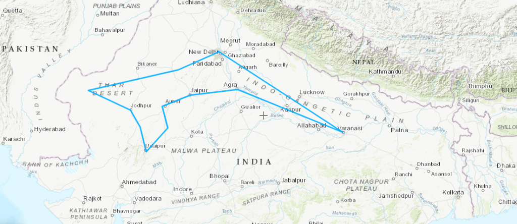 Circuit - Combiné du Rajasthan et Bénarès